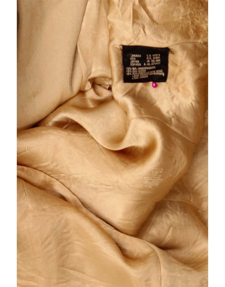 Escada Chaqueta tipo blazer de 6 botones para mujer de Margaretha Ley EU 38 Beige medio
