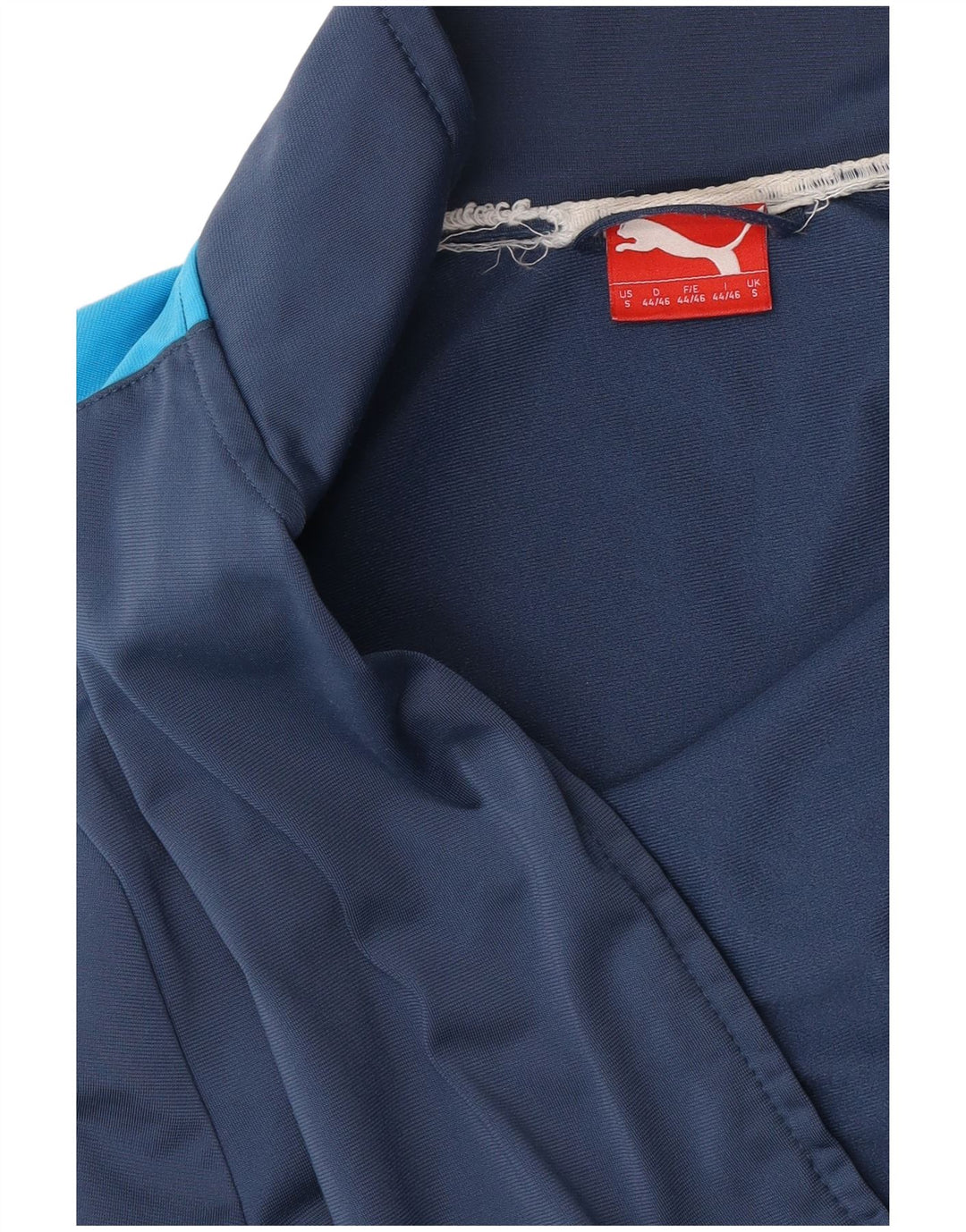 Puma Chaqueta de chándal para hombre, talla pequeña, color azul marino