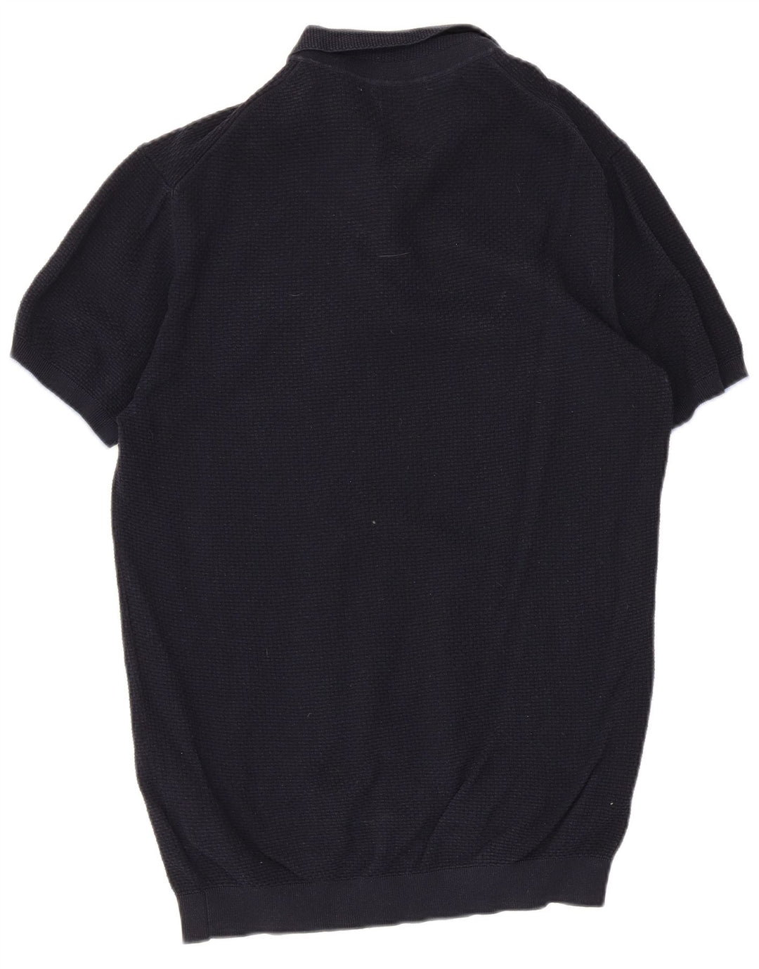Polo Massimo Dutti Hombre Large Azul Marino Algodón