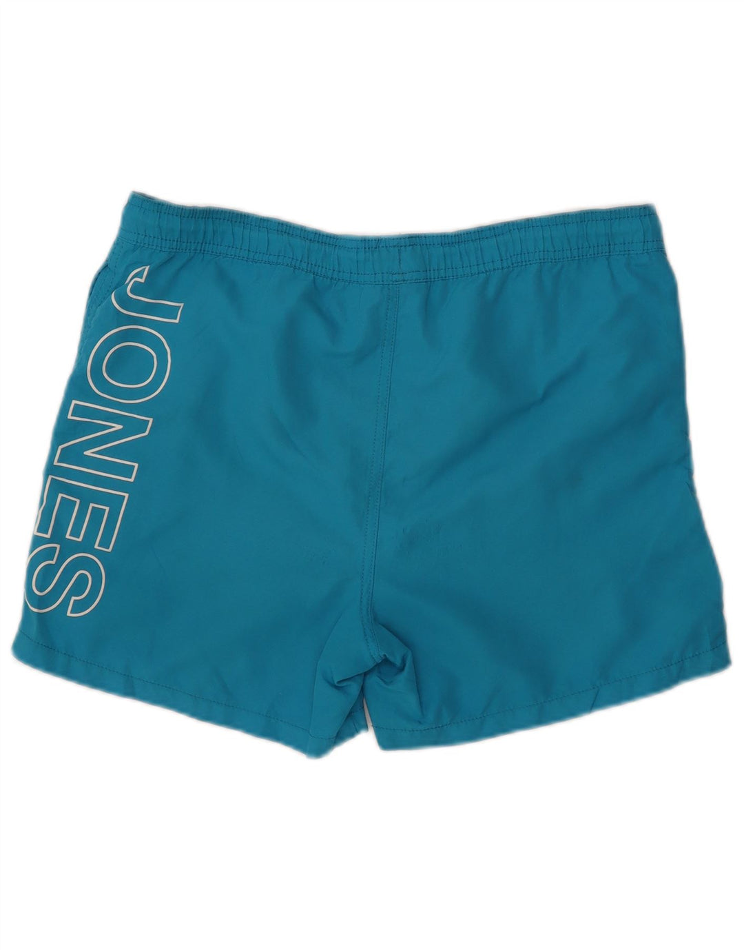 JACK & JONES Hombre Bañador con estampado gráfico Azul medio Poliéster