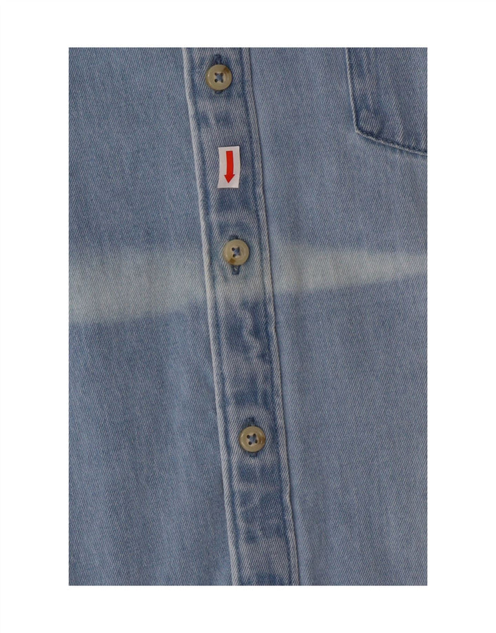 CELIO Mens Denim Shirt XL Blue Vintage Celio and Second-Hand Celio from Messina Hembry 