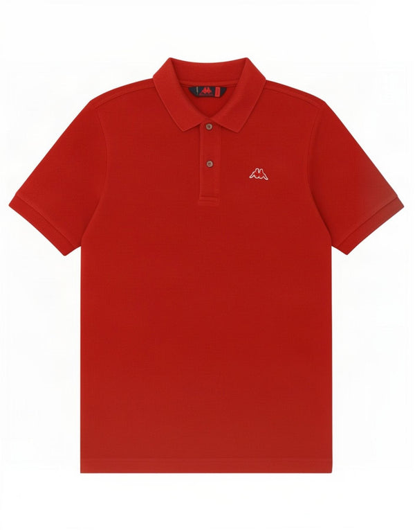 Kappa Polo Hombre Small Rojo Algodón