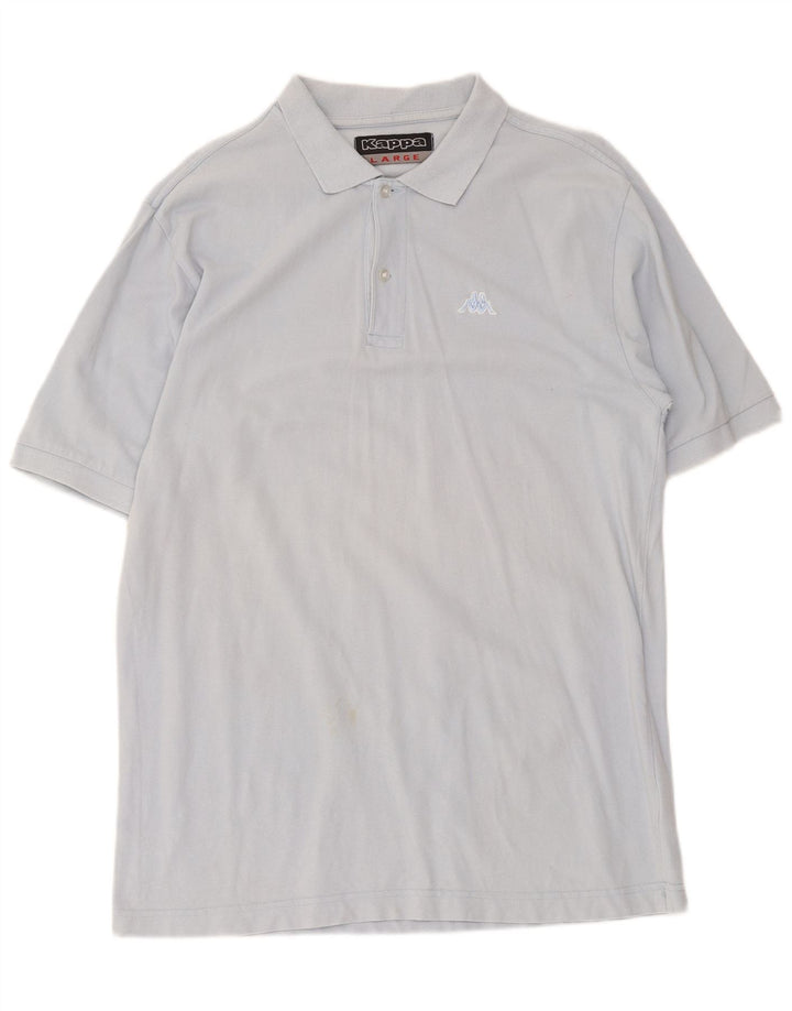 Kappa Polo Regular Fit para Hombre Algodón Azul Grande
