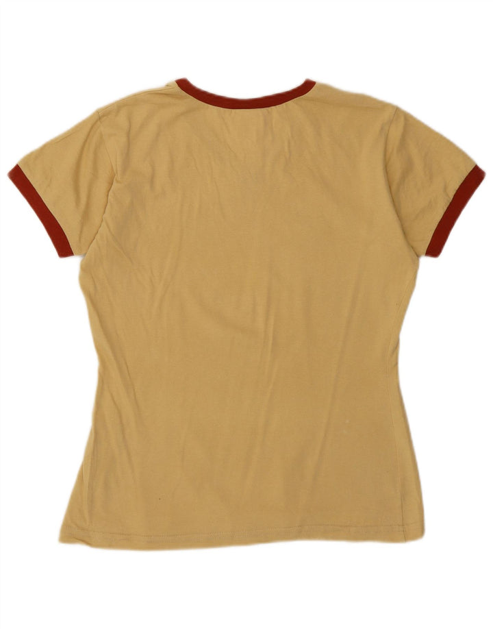 ADIDAS Camiseta para mujer Top UK 14 Medio Amarillo