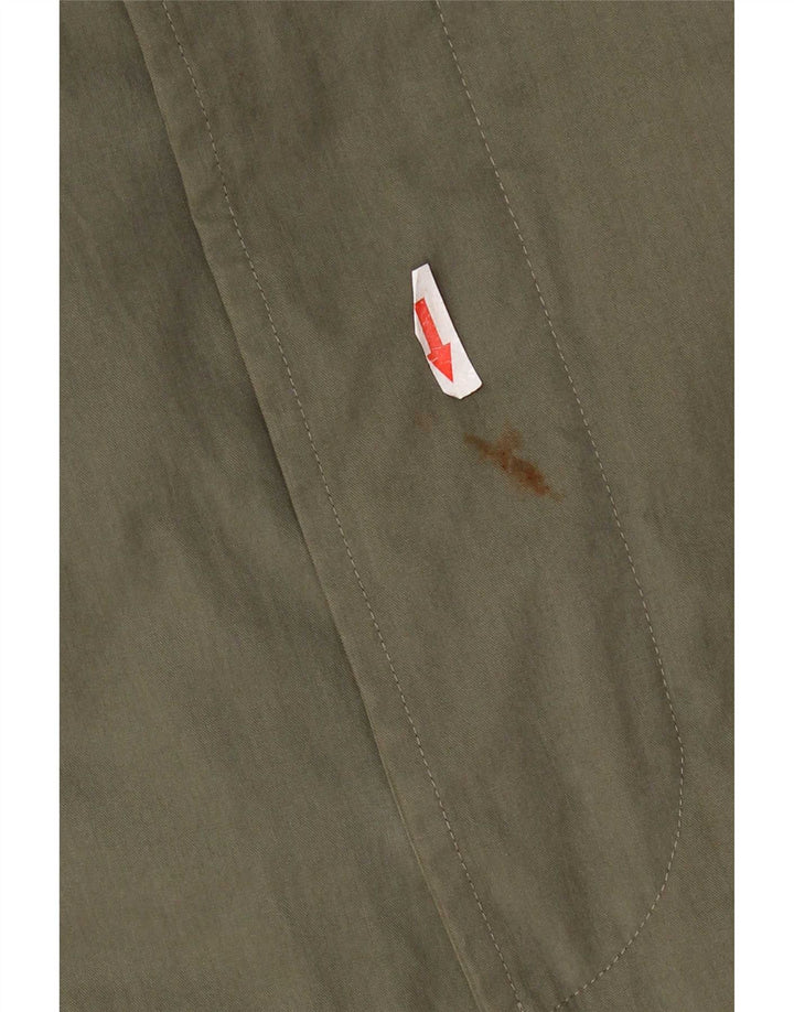 Abrigo Hugo Boss para mujer EU 54 2XL Algodón caqui