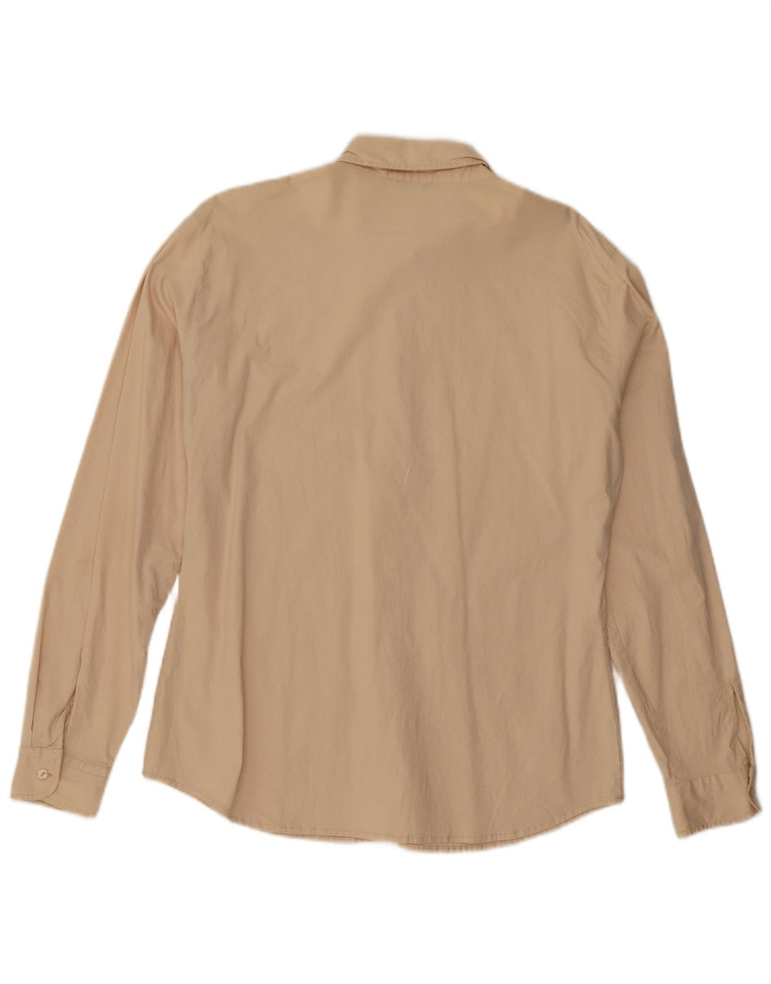 Camisa Benetton Mujer ES 46 Grande Beige