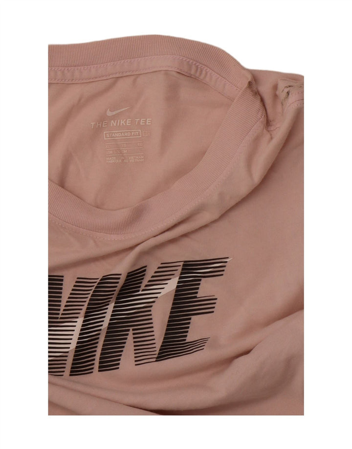 NIKE Camiseta gráfica para niño 13-14 años XL Rosa