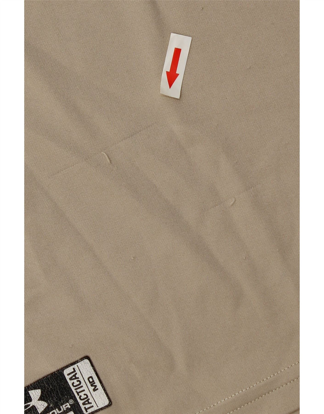 Camiseta Under Armour Hombre Top XL Beige Poliéster