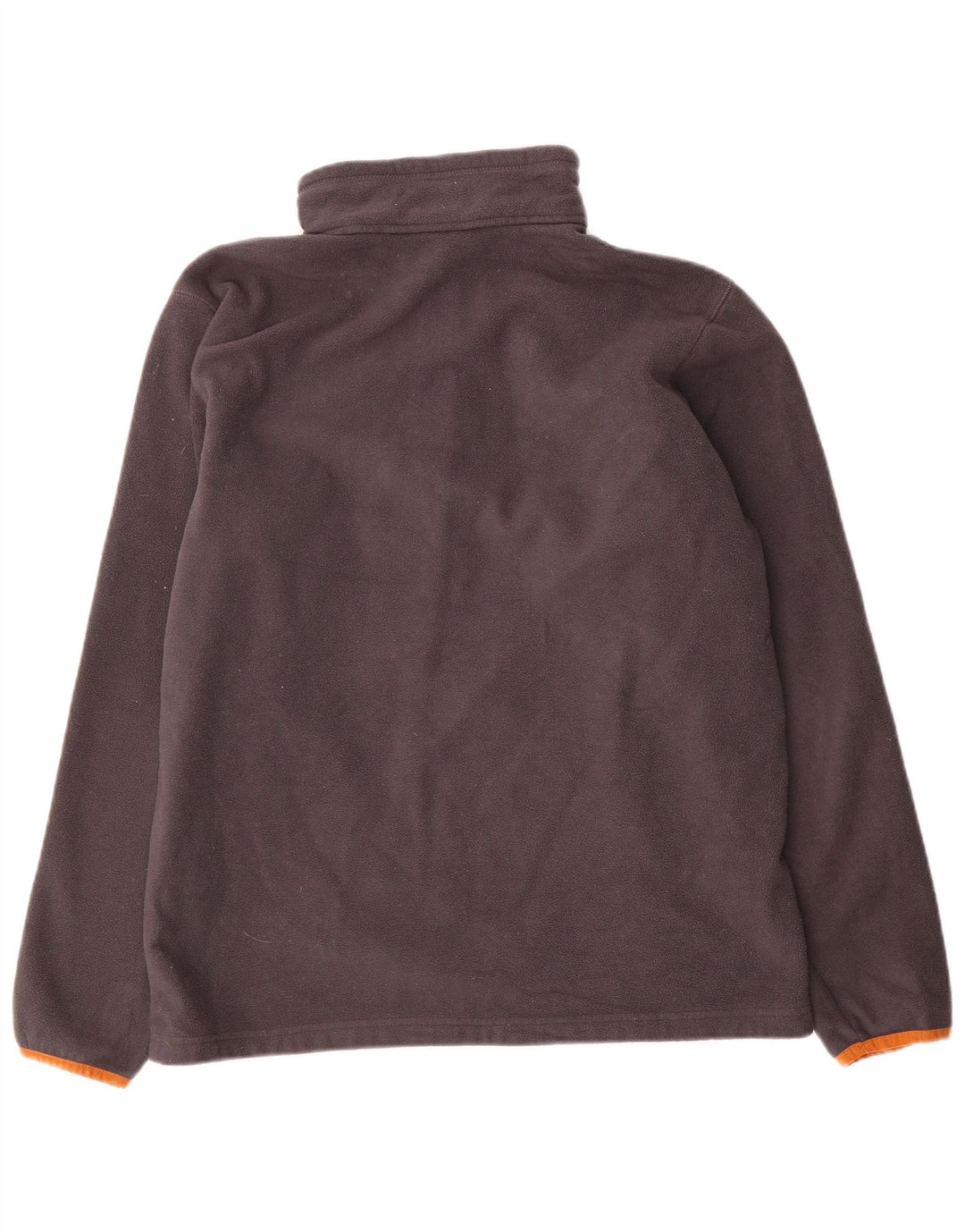 Columbia - Jersey de forro polar con cuello y cremallera para hombre, poliéster gris grande