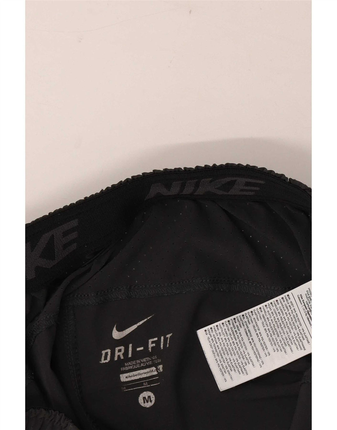Pantalones cortos deportivos Nike Dri Fit Graphic para hombre Poliéster gris medio