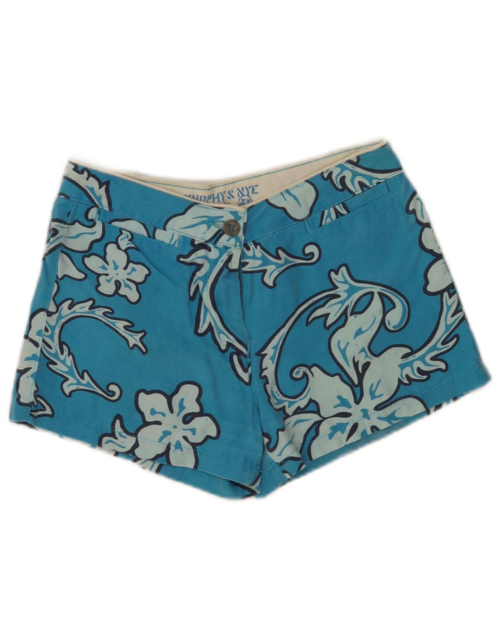 Murphy & Nye Bañador Corto Mujer W29 Algodón Floral Azul Medio