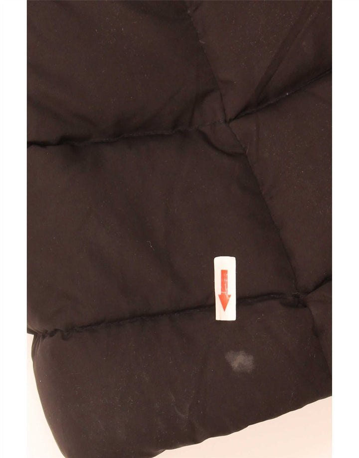 Chaqueta acolchada con capucha para mujer Gap UK 44 Poliéster negro mediano