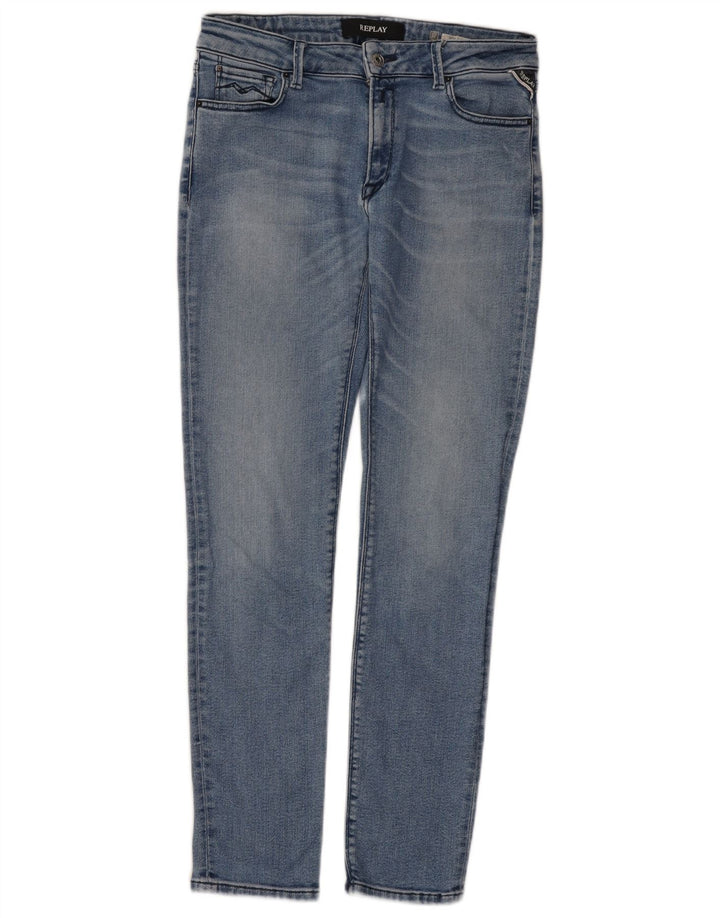 Vaqueros ajustados New Luz para mujer de Replay W32 L30 Azul