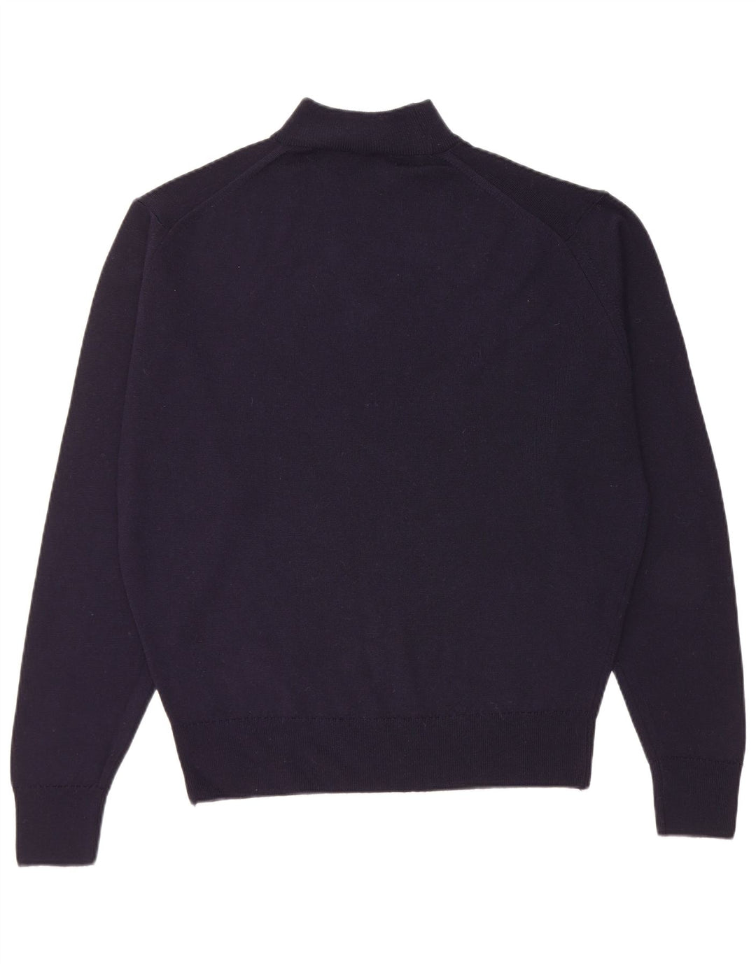 St. Bernard - Jersey de cuello alto para hombre, ajuste regular, talla grande, azul marino