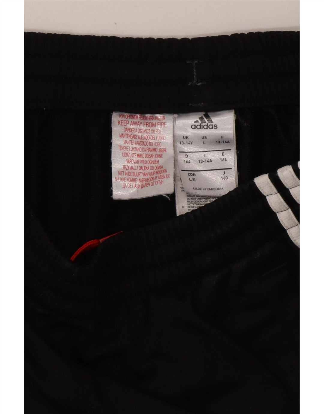 ADIDAS Pantalón Chándal Niño Joggers 13-14 Años Negro Poliéster