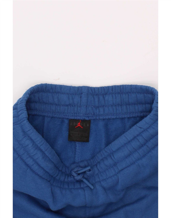 Jordan - Pantalones cortos deportivos para niños de 12 a 13 años, talla grande, color azul