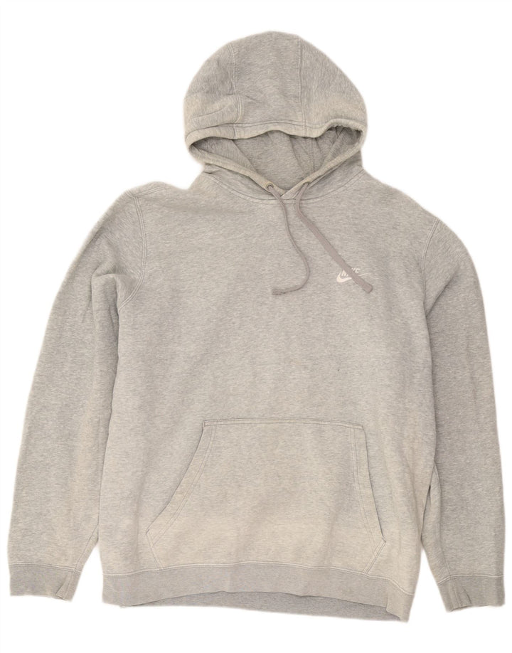 Nike Hombre Sudadera con capucha Jumper XL Gris Algodón