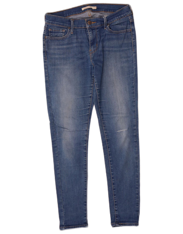 Vaqueros Levi's 710 Super Skinny para mujer W29 L28 Algodón azul