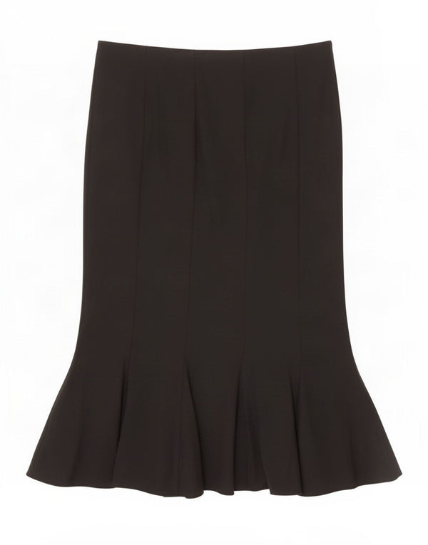 Marks & Spencer Falda de sirena para mujer UK 10 Small W30 Poliéster negro