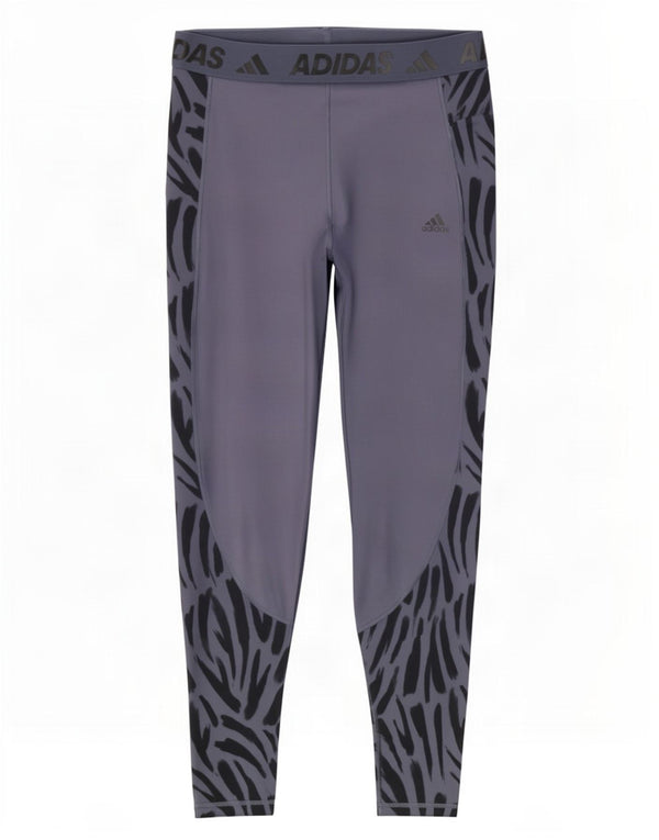 Leggings Adidas Mujer Tech Fit Graphic ES 20/22 XL Azul Marino Estampado Animal