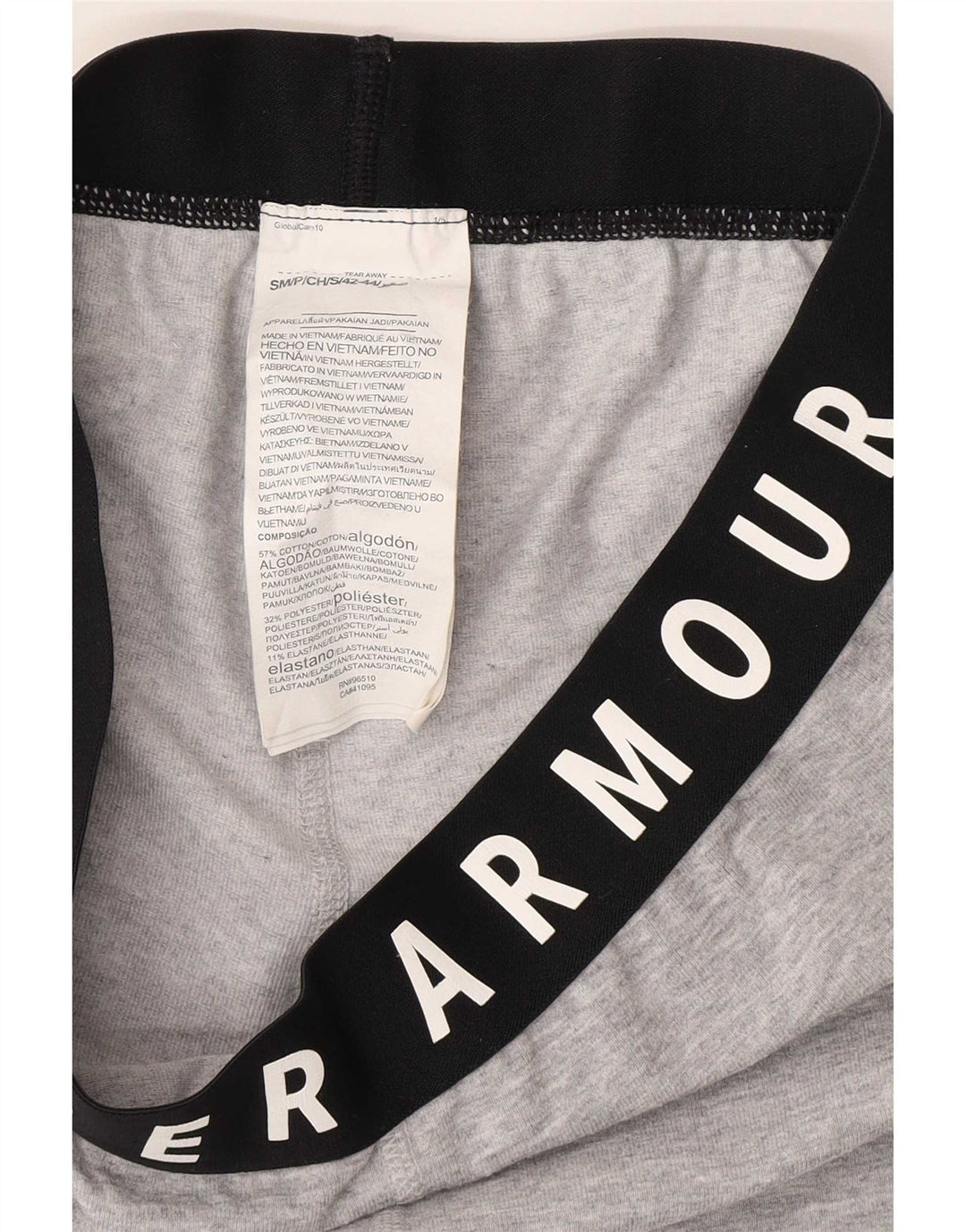 Under Armour Leggings capri gráficos para mujer Reino Unido 8 Small Gris Colorblock
