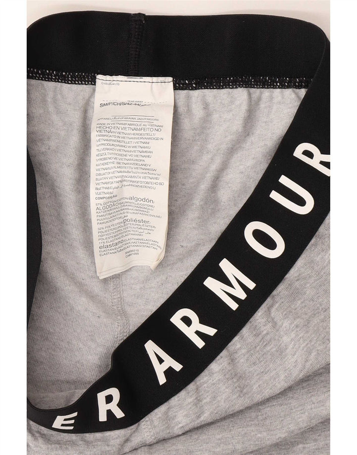 Under Armour Leggings capri gráficos para mujer Reino Unido 8 Small Gris Colorblock