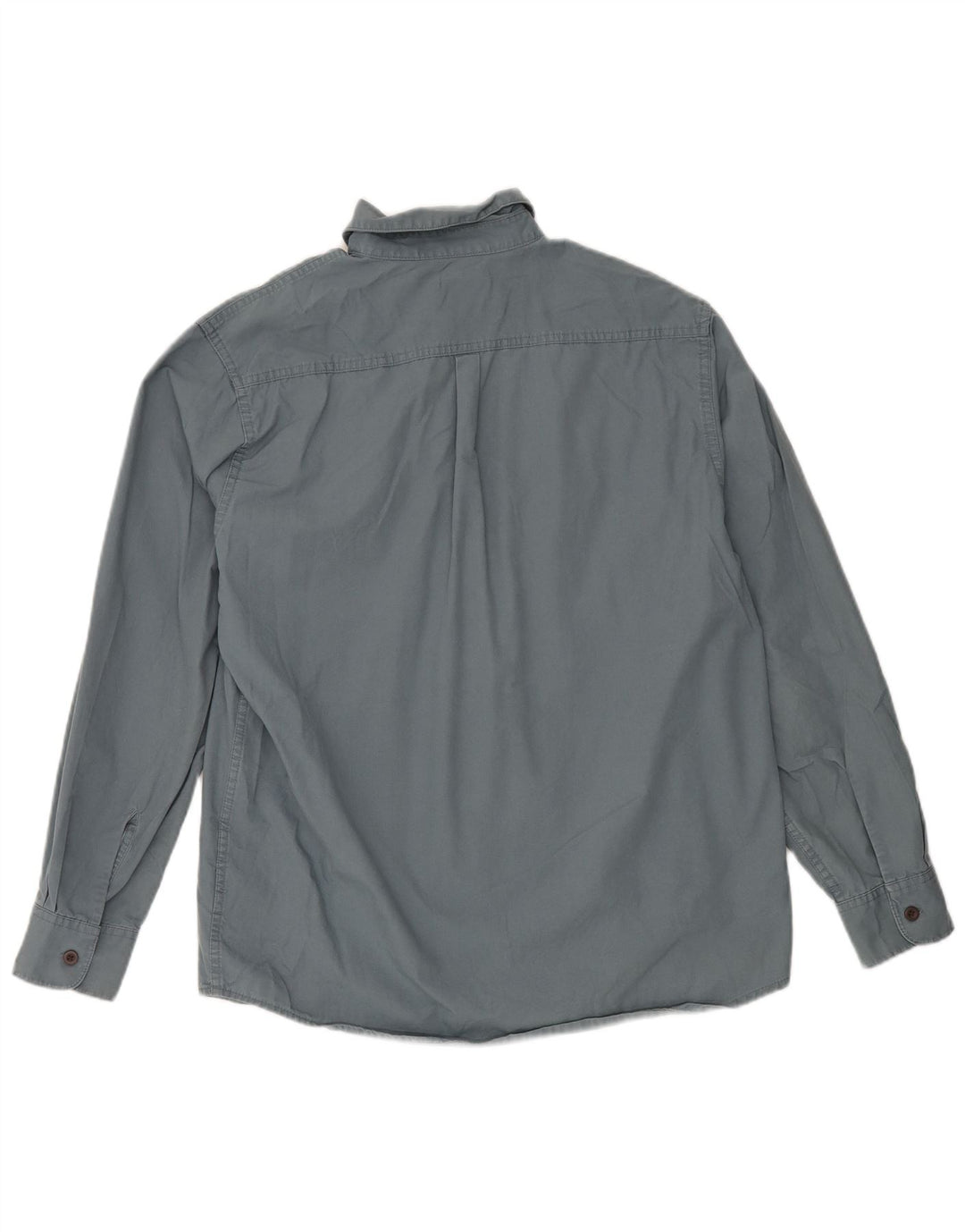 Camisa Wrangler Hombre Algodón Gris Medio