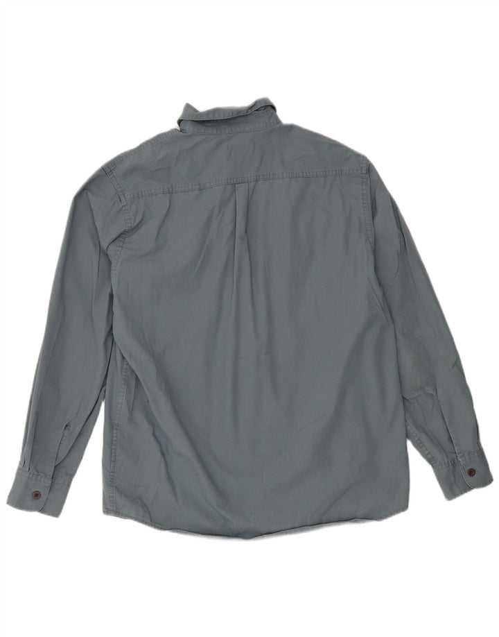 Camisa Wrangler Hombre Algodón Gris Medio