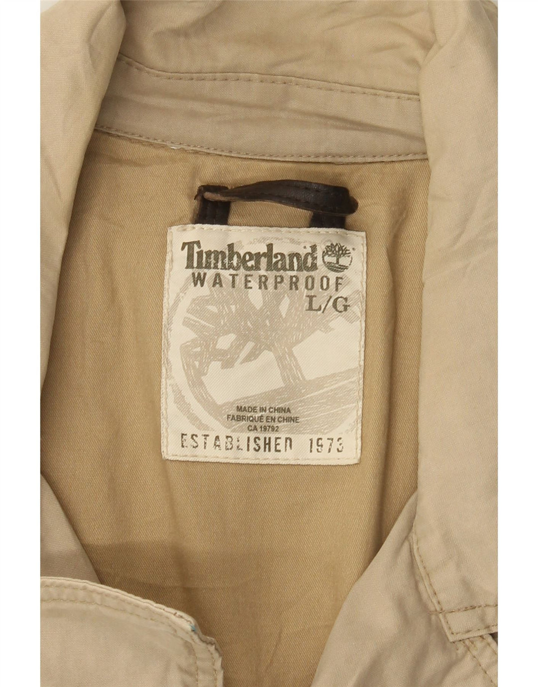 Timberland Chaquetón para hombre Reino Unido 40 Grande Beige