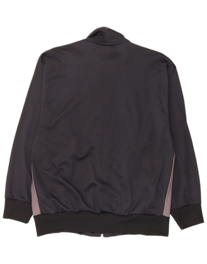 F.LLI Campagnolo Chaqueta de chándal para hombre UK 36 Small Black Colourblock