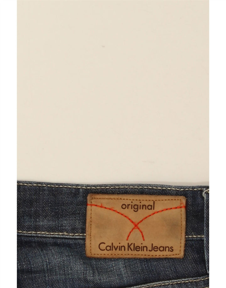 Vaqueros rectos Calvin Klein para hombre W34 L28 azul
