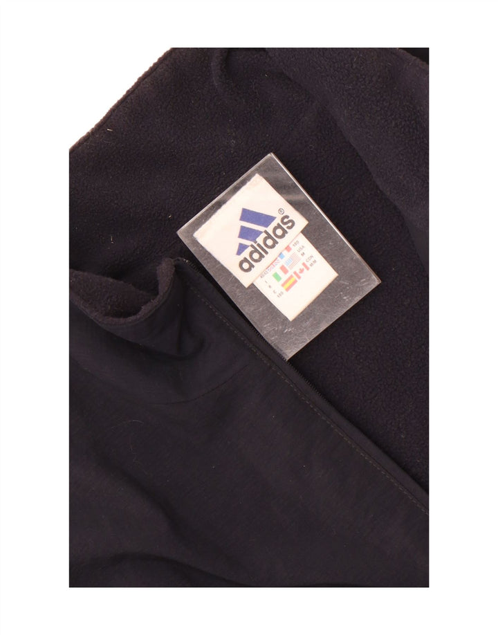 Adidas - Chaqueta de chándal para hombre, talla 40/42, talla mediana, azul marino