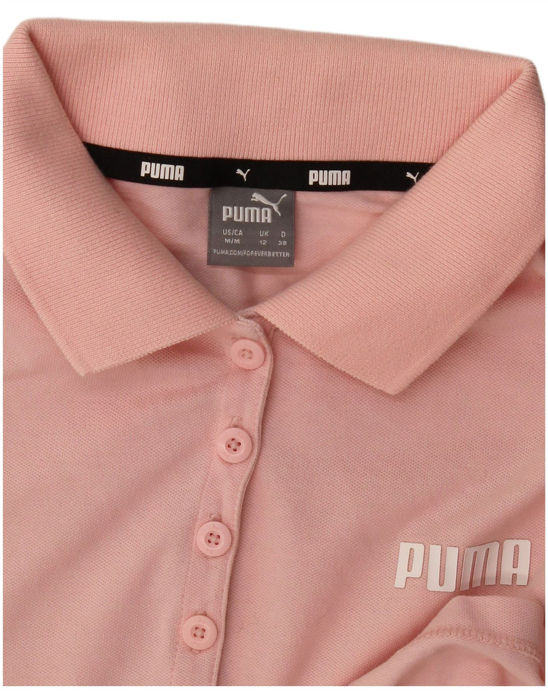 Puma - Polo para mujer (talla 40), color rosa mediano