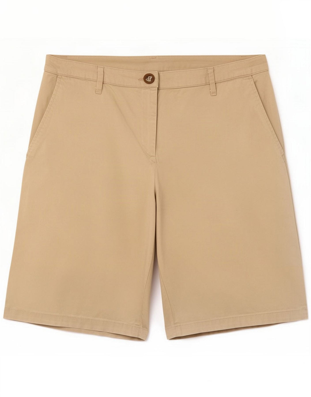 Benetton Shorts informales para mujer Large W32 Beige