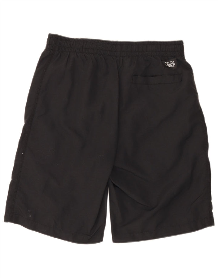 Nike - Pantalones cortos deportivos para hombre (talla pequeña), nailon negro