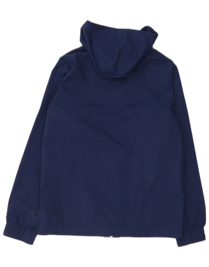 Adidas Chubasquero con capucha para niño 11-12 años Azul marino Poliéster