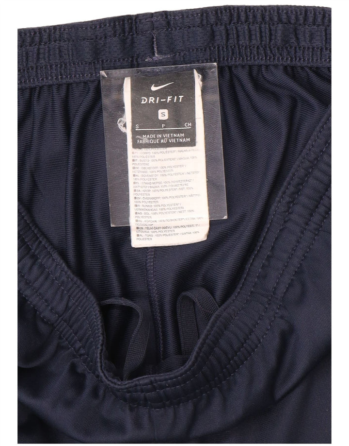 Nike - Pantalones de chándal Dri Fit para hombre (talla pequeña), color azul marino, poliéster