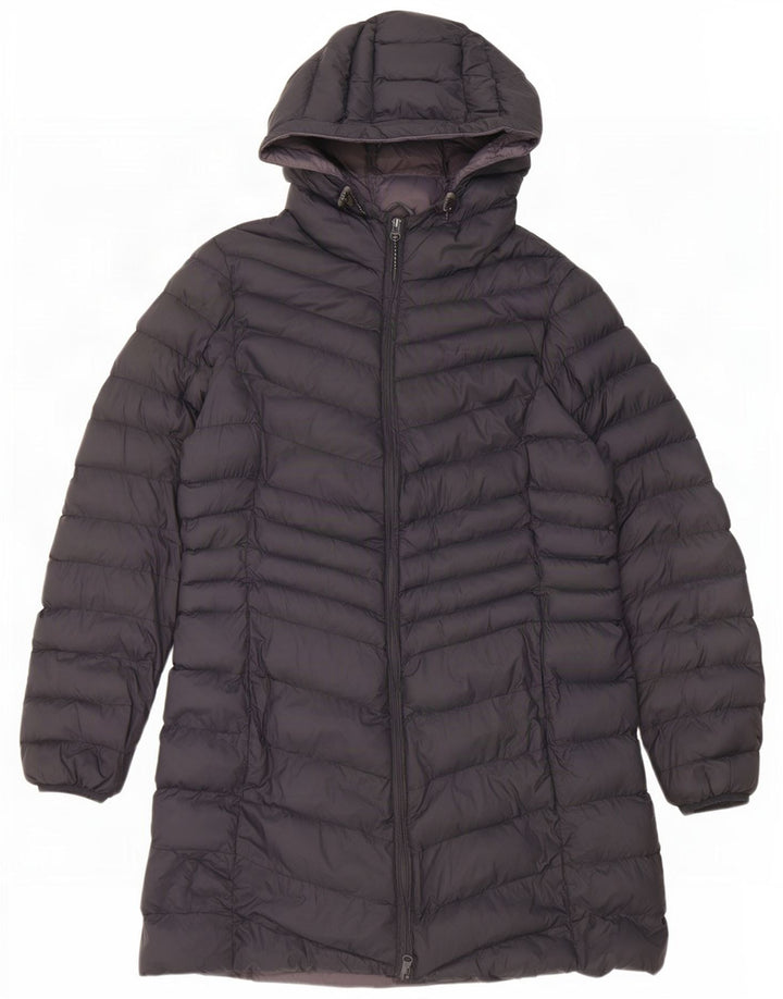 Abrigo acolchado con capucha para mujer Mountain Warehouse UK 44 Medium Azul marino Nylon