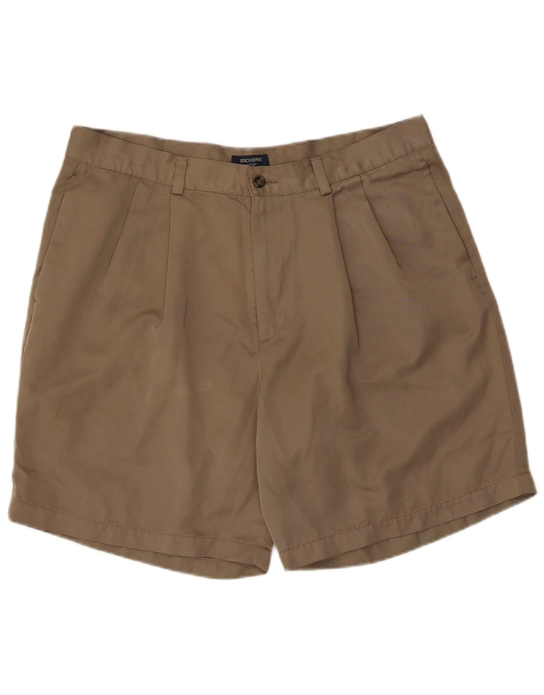 Dockers Mens Pegged Chino Shorts W34 Grande Beige