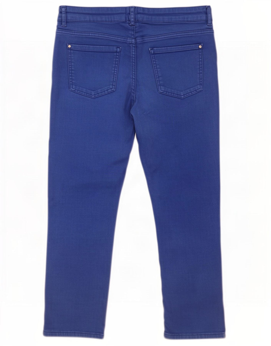 M&Co Vaqueros recortados para mujer UK 14 Large W34 L24 Azul
