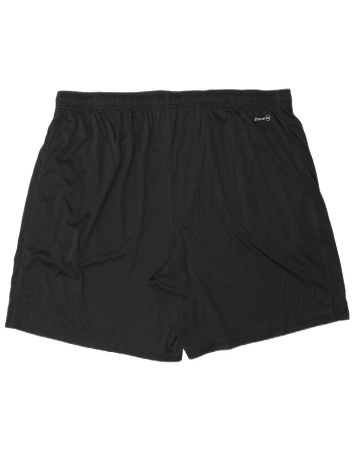 RUSSELL ATHLETIC Pantalones cortos deportivos Dri-Power para hombre 2XL Poliéster negro