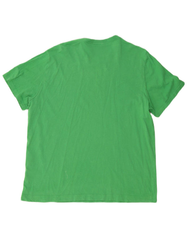 Puma Camiseta gráfica para hombre Top 2XL Verde