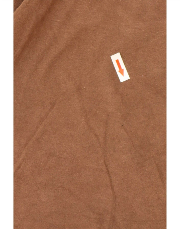 Levi's Hombre Camiseta Gráfica Top Algodón Marrón Medio