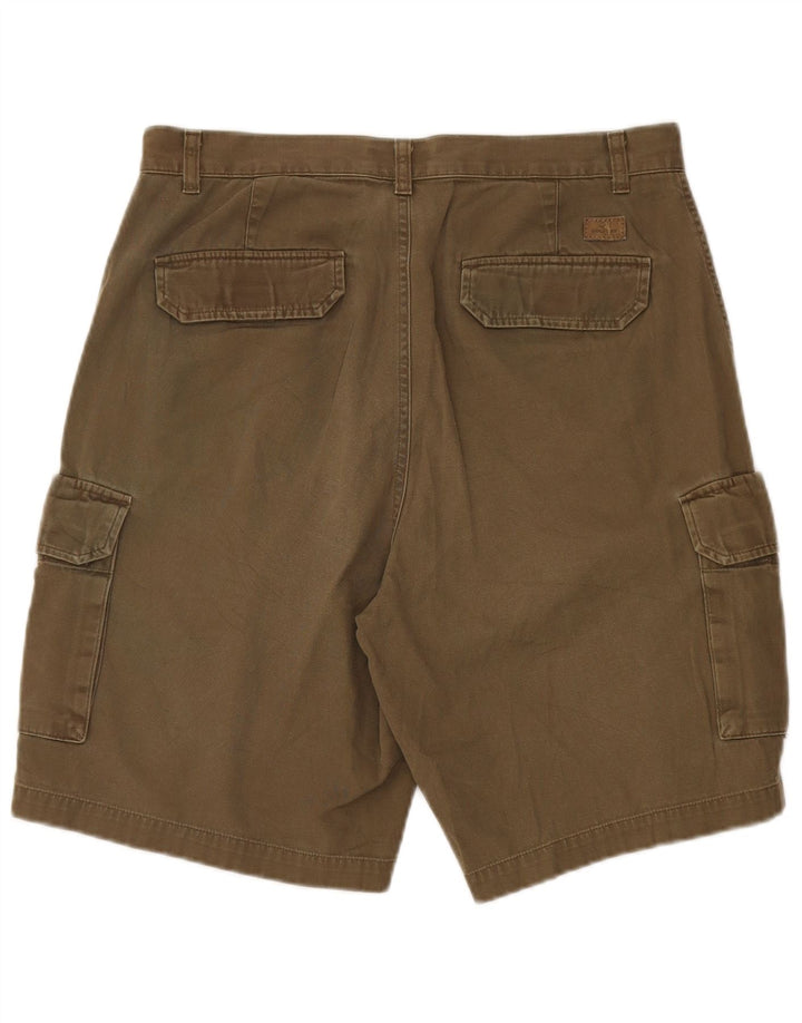 Dockers Shorts Cargo Hombre W32 Algodón Marrón Medio