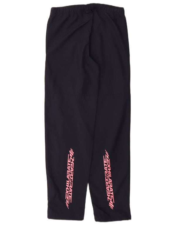Adidas Mujer Heritage Graphic Chándal Pantalones UK 6 XS Azul Marino