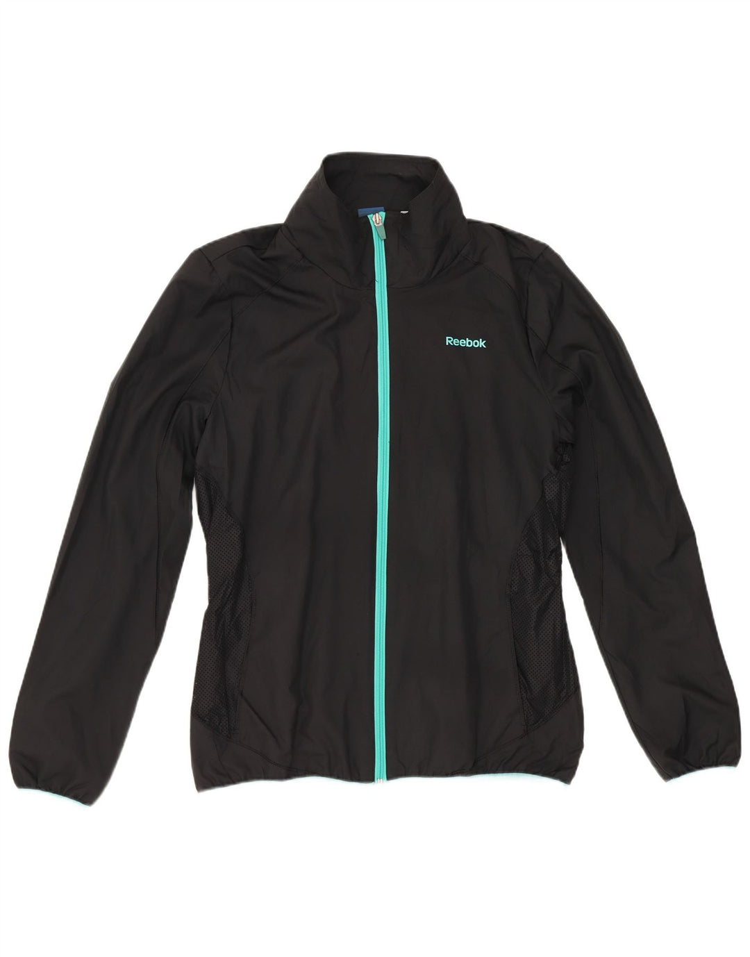 Reebok - Chaqueta de chándal para mujer, talla 40, talla M, color negro