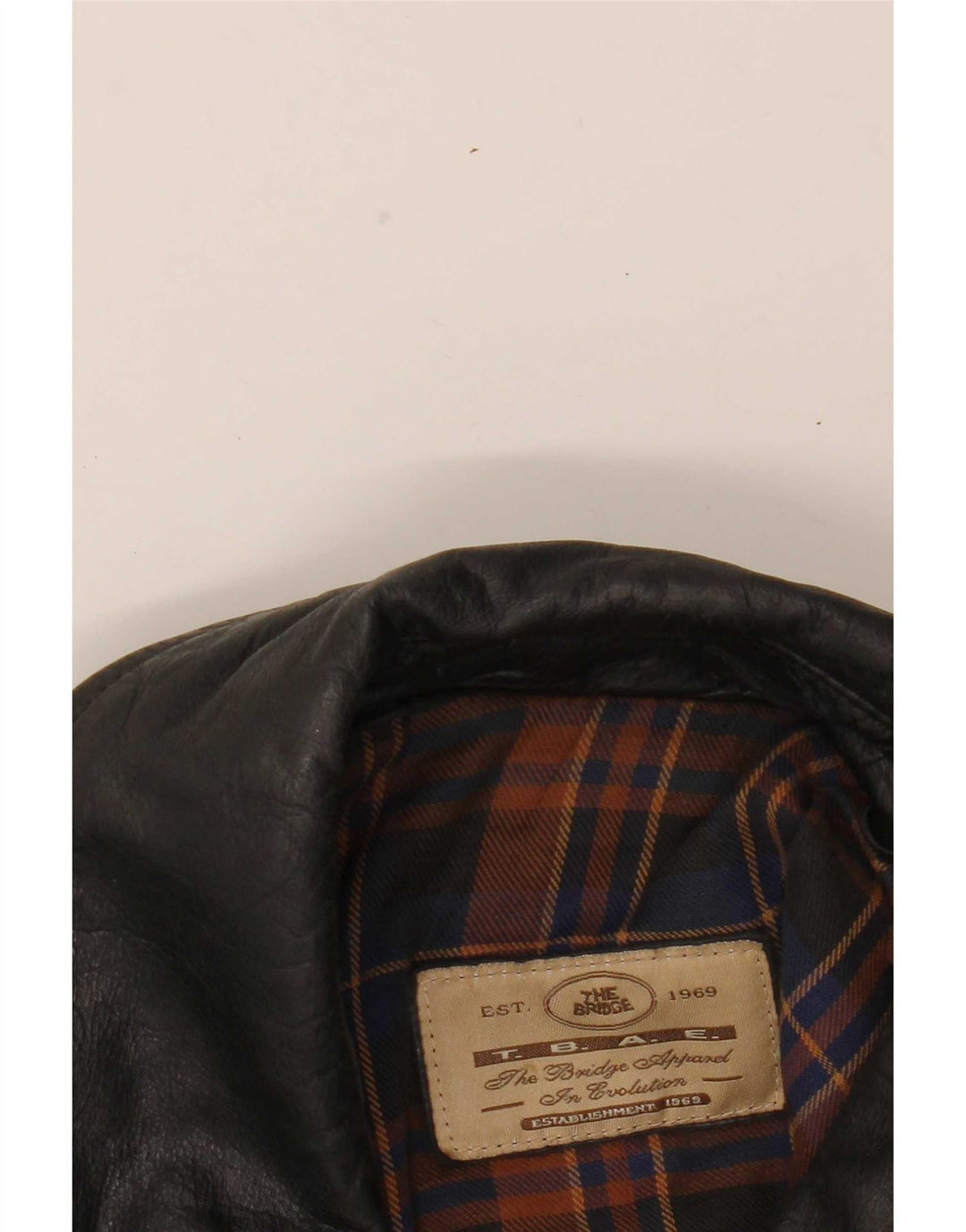 The Bridge Chaqueta de cuero para hombre IT 50 Large Black