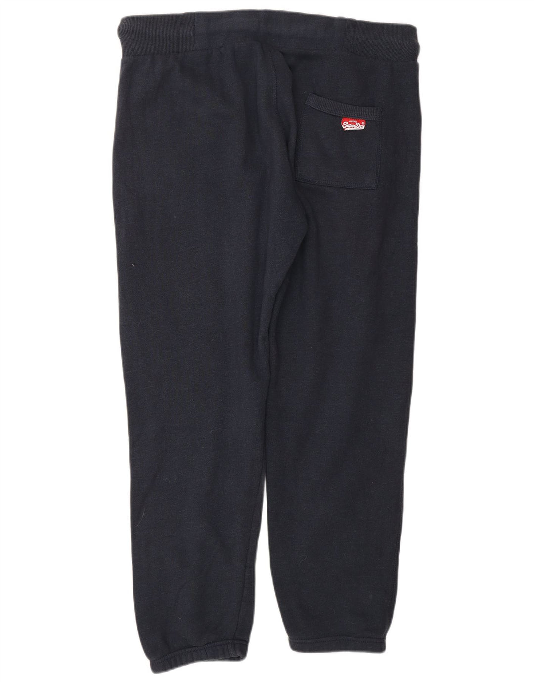 SUPERDRY Hombre Pantalones de chándal con estampado gráfico Joggers Large Azul marino