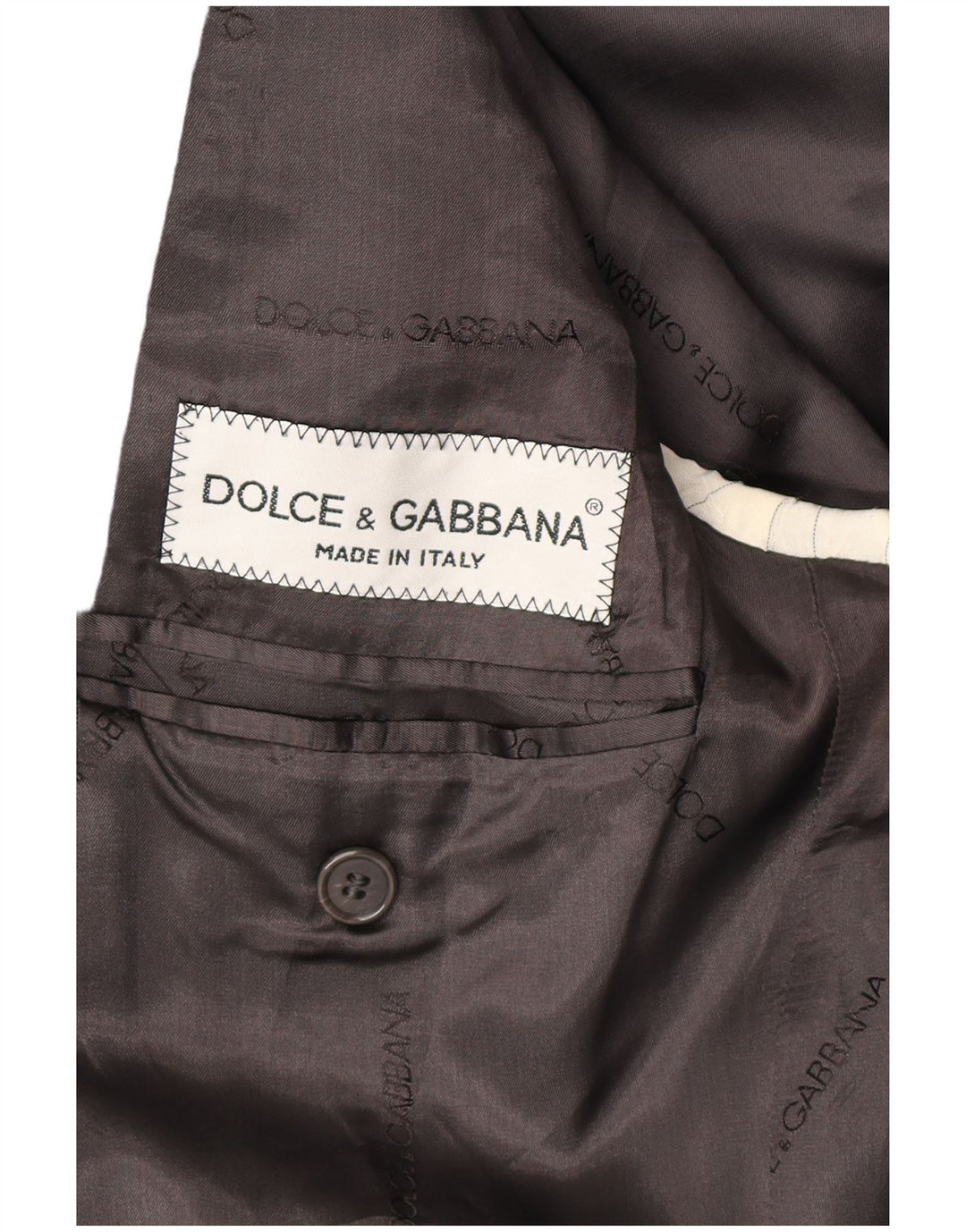 Dolce & Gabbana Chaqueta tipo blazer de 3 botones para hombre IT 50 Viscosa gris grande