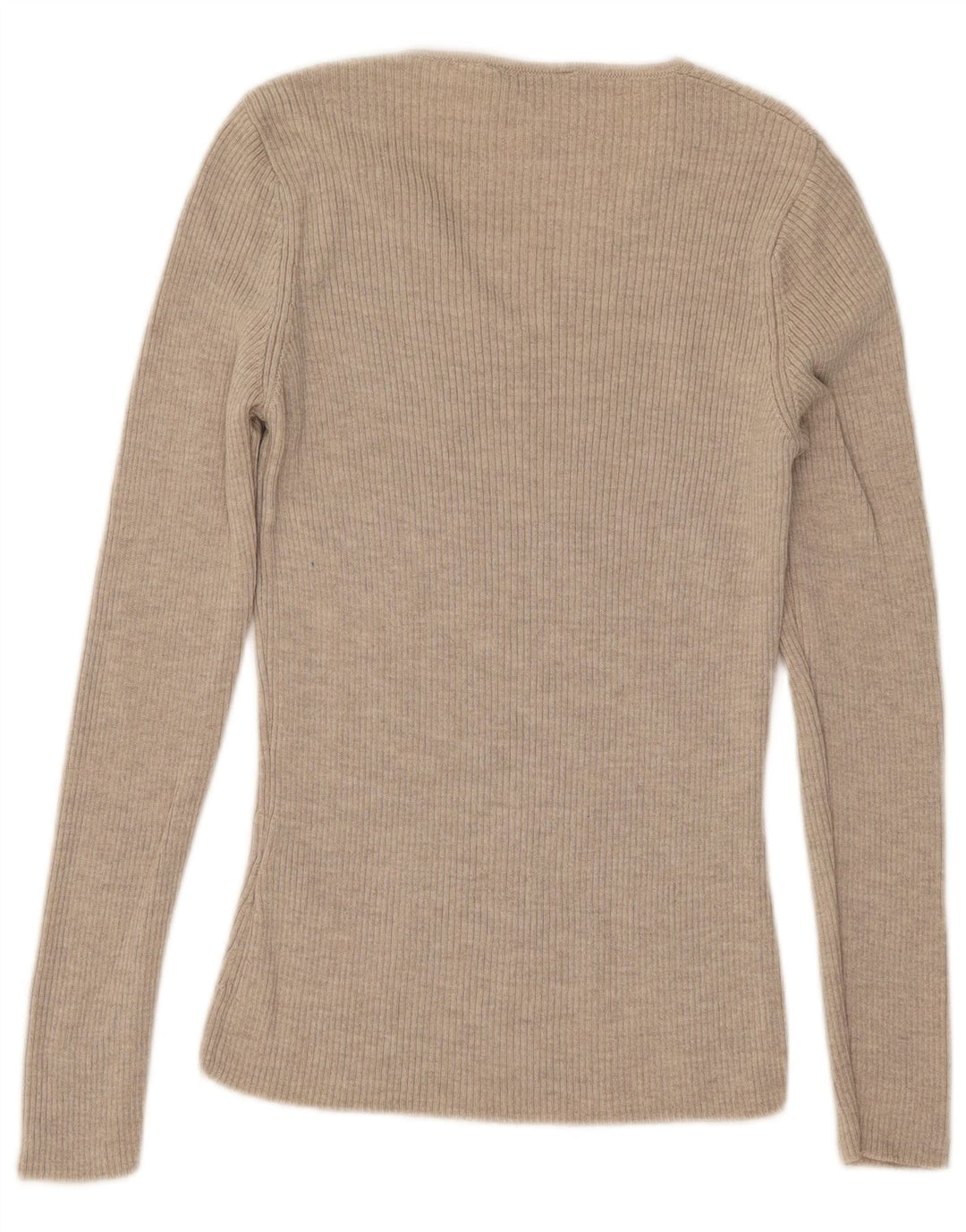 Marks & Spencer Suéter St. Michael con Cuello en V para Mujer UK 8 Small Beige
